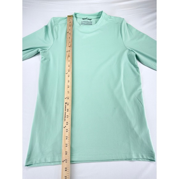 Avalanche Outdoor Supply Co. Men's Performance Long Sleeve Shirt - Mint Green - Picture 3 of 4